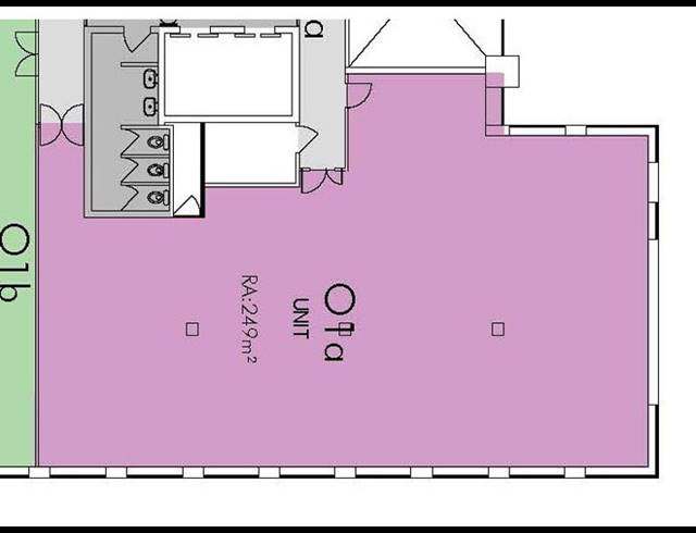 249M² OFFICE TO LET IN ROSEBANK